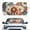 Ethnic Mandala, variant on Uorisanigo Foldable Auto Sun Shades Hippie Flowers Orange Car Windshield Sunshade UV Protection Heat Reflector Keep Vehicle Cool Removable Interior Protector for Cars Trucks SUV