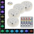 thumbnail image 4 of AMERTEER Submersible Led Lights with Remote - Waterproof Underwater Led Light Battery Operated Controlled 13 Color Changing Lamp for Pool Vase Aquarium Decoration, 4 of 4