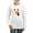 White, variant on CafePress - Family Thanksgiving Day Turkey Face Women's Long Sleeve T Shirt - Women's Long Sleeve Graphic Casual T-Shirt