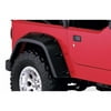 Bushwacker For Jeep Wrangler 97-06 Fender Flares - Max Pocket Style 2pc Black | 10030-07