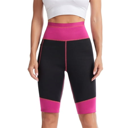 

NEGJ Women Yoga Exercise Stomach Lift Pants Profuse Sweat Body Sculpting Pants S/M/L/XL/XXL