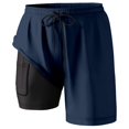 thumbnail image 4 of 2025 Men's Board Shorts Men Swim Trunks with Flag Overalls for Men Compresssion Liner inseam Board Mens Bathing Suits Shorts Bathing Suit with Mens Beer Shorts, 4 of 4