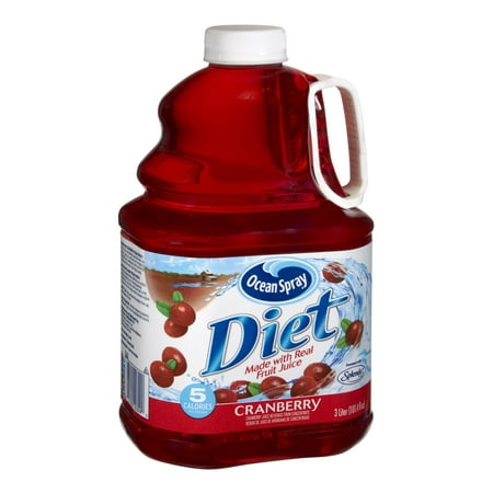 Juice Diet - Ocean Spray Diet Diet Cranberry Juice, 101.4 FL OZ (Pack of 6)
