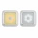 thumbnail image 3 of Luz nocturna Sensor de movimiento Luz LED Lámpara de noche de inducción humana para hotel en casa, carcasa blanca redonda Luz blanca Iluminación y accesorios Luz cálida de concha blanca cuadrada Wosthever HA003254-04, 3 of 6