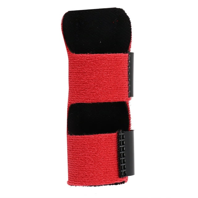 Attelle de Doigt, Facile Fixer en Plastique en Alliage d'Aluminium Base Élastique Réglable Doigt Fracture Support Léger pour Doigt Attelle Doigt Bleu, Noir, Rouge, Vert, Jaune