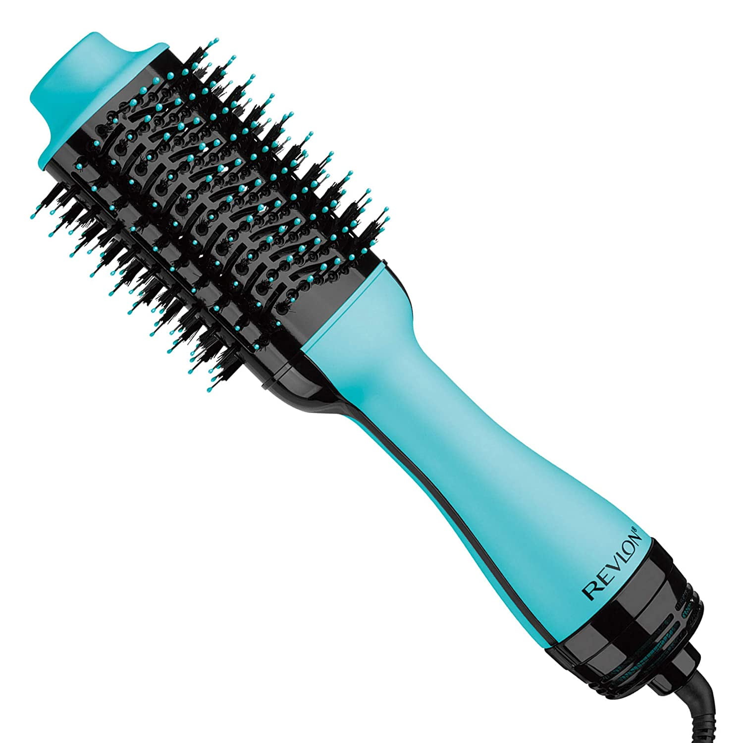 REVLON One-Step Hair Dryer And Volumizer Hot Air Brush, Mint - Walmart.com