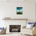 thumbnail image 2 of Stupell Industries Aerial View Tropical Beach Nature Painting Gallery Wrapped Canvas Print Wall Art, 16 x 20, 2 of 7