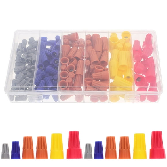 Miangastore 158pcs Wire Crimp Connector Kit Assorted Electrical Wire Caps Quick Connection Crimping Tool Portable Wire Caps For Wiring Electrical Nuts And Connectors