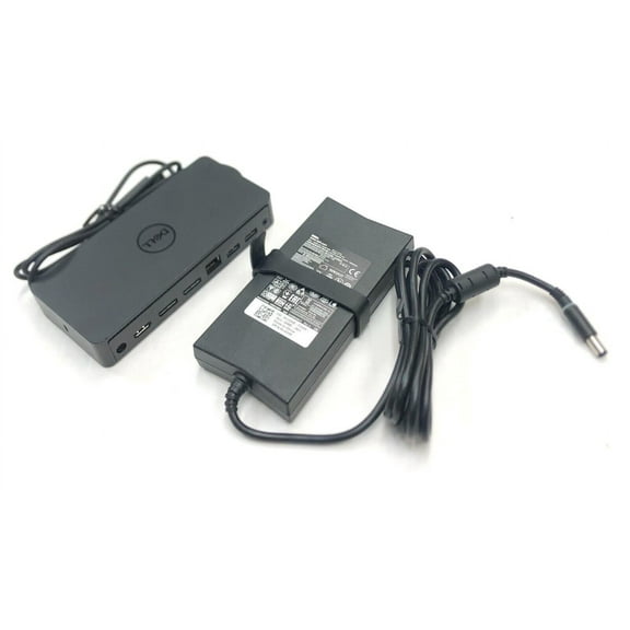 Genuine Dell D6000 Docking Station with 130W AC Adapter M4R9V 0M4R9V