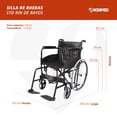 thumbnail image 2 of Silla De Ruedas Magnimed Estándar Todo Terreno Rin De Rayos, 2 of 9