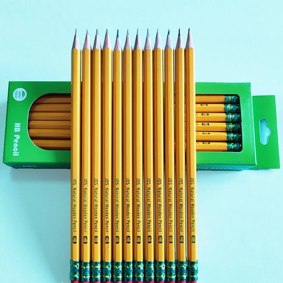 Sharpened Pencils #2,Pre Sharpened Pencils #2,2 Hb Graphite Pencils, Premium Wood-Cased Writing Pencils With Latex-Free Erasers, Break-Resistant Smooth Core For Office & Standardized Testing, 12pcs