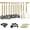 2. With Utensils Rack, variant on Gold Kitchen Utensils Set, Kyraton 38 Pieces Non-Stick Silicone Cooking Utensils Set, Spoon Spatula Set with Sturdy Stainless Steel Utensil Holder, Dishwasher Safe