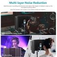 thumbnail image 4 of Yxwen Extension Rod*1 Set 14''X11'' Microphone Isolation Shield Folding Sound Absorbing Panel Adjustable Isolation Foam Studio Acoustic Recording Foam Mic Booth Noise Absorbing Foam, 4 of 5