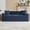 Blue, variant on S-HOME Boneless 3 Seater Sofa in Soft Fabric No Assembly Needed Ideal for Compact Living Rooms and Apartments