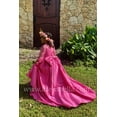 thumbnail image 2 of Pink Flower Girl High Low Dresses, 2 of 6