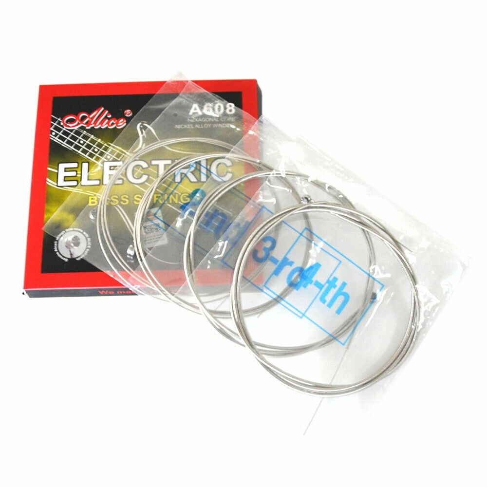 A608(4)-M 45-105 Medium 4-String Nickel Plated Alloy ELECTRIC BASS STRINGS