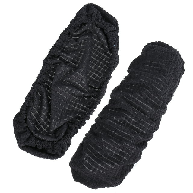 Unique Bargains Office Chair Arm Cover, 2Pcs Office Chair Armrest Covers Protectors Computer Chair Arm Rest Covers, Black