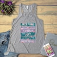 thumbnail image 2 of NanyCraft's Joy comes with the Morning Ladies Racerback Tank Top, 2 of 2