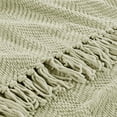 thumbnail image 5 of Home Soft Things Reversible Tweed Throw Blanket, Super Soft & Cozy - Oyster Shell, 50x60", 5 of 8
