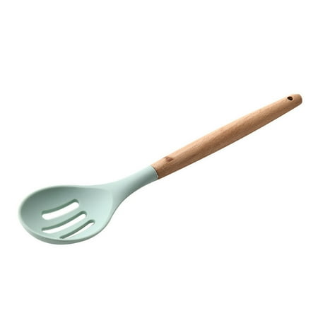 

Dinnerware Silicone Wooden Spatula Cooking Utensils Non-stick Kitchenware