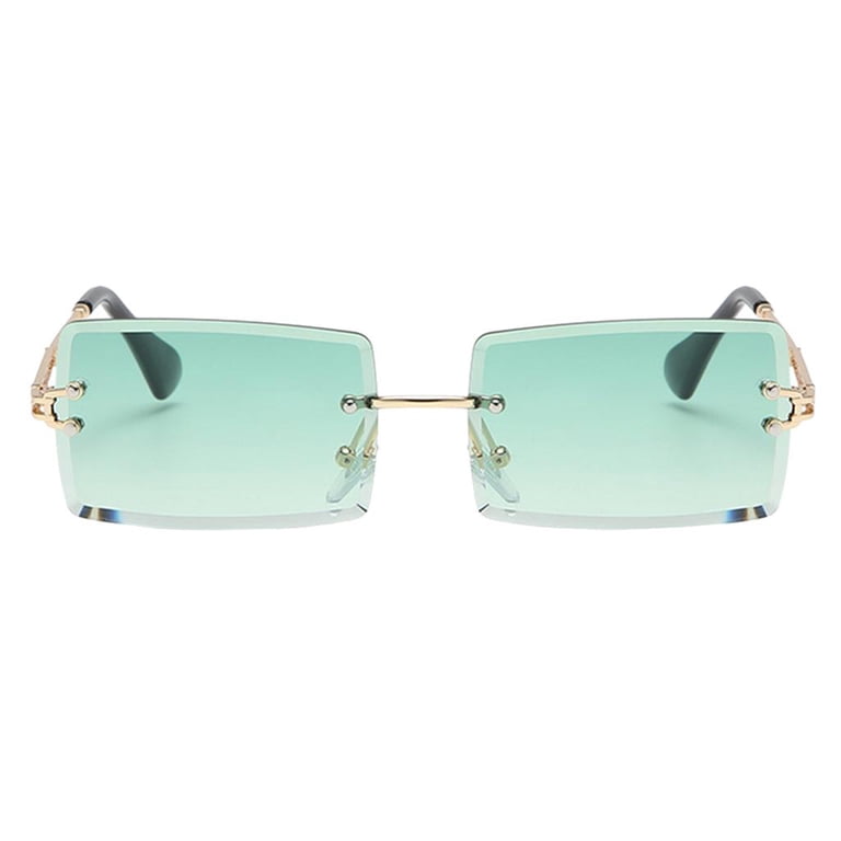 7 pieces bundle retro rave Stylish Cloud rimless Sunglasses Shades Funny Cloud Shaped Men and Women Disco Glasses Clouds  main image 2