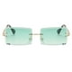 thumbnail image 2 of Gafas de sol Zulema cuadradas sin montura, 2 of 7
