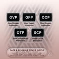 thumbnail image 4 of Apevia ATX-SL650W Soul 650W Fully Modular, ATX Active PFC, DC to DC Converter Design 140mm Silent Fan, RoHS Compliance, Gaming Power Supply, 4 of 4