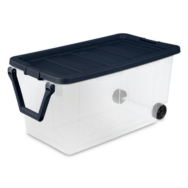 160 Qt Wheeled Storage Box Com 160 Qt Wheeled Storage Box Com, Wheeled Storage Trunk Plastic