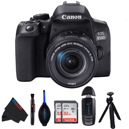 Canon EOS 850D EF-S 18-55mm Is Stm Kit - BuzzPhoto Basic Bundle