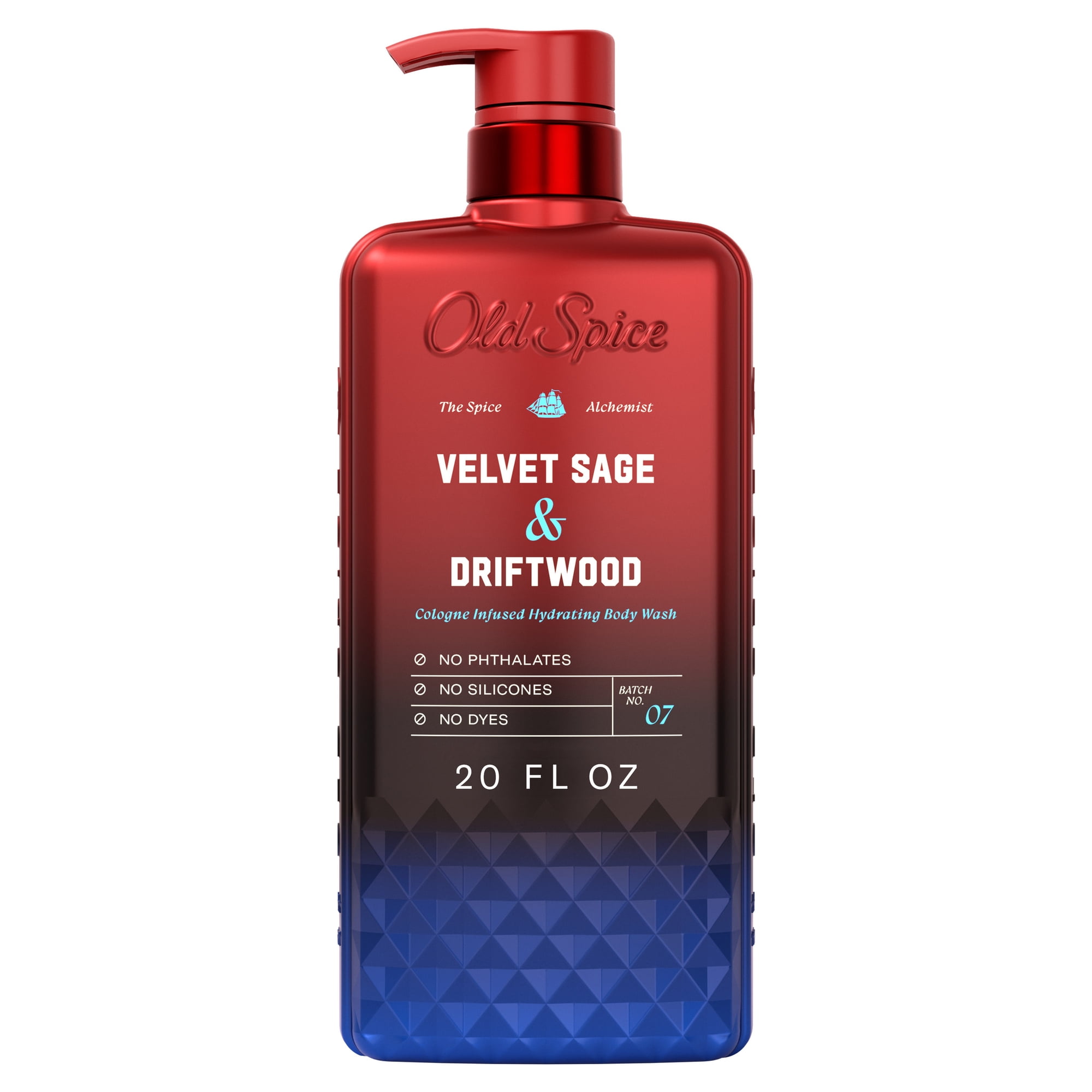 Old Spice Body Wash for Men, Spice Alchemist, Velvet Sage & Driftwood, 20 fl oz