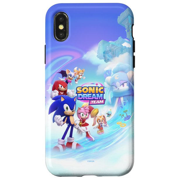 Funda de teléfono Sonic Dream Team para iPhone X/XS