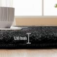 thumbnail image 5 of HOMERRY 11' x 15' Large Area Rug for Living Room, Non Slip Backing High Pile Rug Shaggy Fluffy Area Rug for Bedroom Fuzzy Floor Carpet for Office, Black, 5 of 6