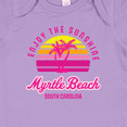 thumbnail image 4 of Inktastic Summer Enjoy the Sunshine Myrtle Beach South Carolina Pink Boys or Girls Baby Bodysuit, 4 of 5