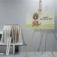 thumbnail image 4 of Cute Bloodhound Loves Dad Happy Father's Day Horizontal Matte Canvas Poster Dog Lover Wall Art Home Decor - 12008, 4 of 5