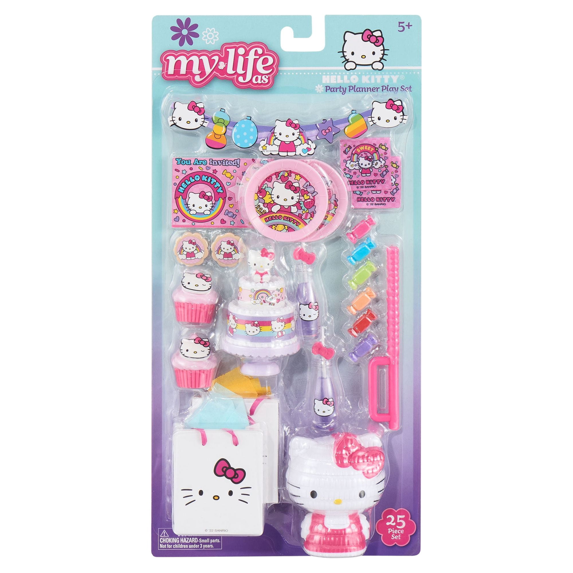My Life As Hello Kitty Party Planner Play Set for 18 Inch Dolls