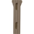 thumbnail image 4 of Ekena Millwork 2 1/2"W x 6"D x 8"H Medium Gomez Wood Bracket, Walnut (4-Pack), 4 of 4