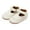White, variant on Otqutp Toddler Girls Closed Toe Mary Jane𝘀 Leather Flats Soft-Soled Moccasins for Girls First Walker Non-Slip Flat Shoes