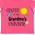 thumbnail image 4 of Inktastic Center of My Grandma's Universe Boys or Girls Toddler T-Shirt, 4 of 5