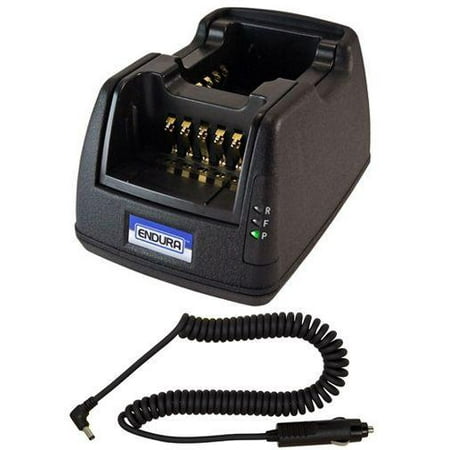Charger for Kenwood TK-3000T2 Dual Bay in-Vehicle Rapid Charger