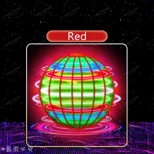 Magic Flying Ball Pro Mini iluminación con luces LED Control remoto controlado a mano Boomerang Spinner juguetes para adultos niños regalos