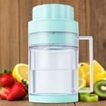 thumbnail image 3 of TIELUTT Portable for and Shakes USB Rechargeable Personal Size Mini Juicer Cup with Travel Lid and Leakproof Kitchen Attachments Juicer Garlic Juicer Carrot Juicer Manual Space Food Fruit Dry Fruit S, 3 of 5