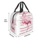 thumbnail image 3 of Easygdp Flamingo Bolsa Térmica Premium - Tela Oxford Impermeable, Gran Capacidad, Bolsillo Frontal, Unisex para Trabajo, Escuela, Actividades al Aire Libre y Picnics, 3 of 8