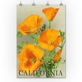 thumbnail image 2 of California, Bottom Text, Poppies (36x54 Giclee Gallery Art Print, Vivid Textured Wall Decor), 2 of 3