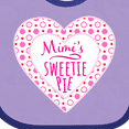 thumbnail image 4 of Inktastic Mimi's Sweetie Pie with Pink Hearts Boys or Girls Baby Bib, 4 of 4