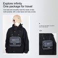 thumbnail image 4 of Bolsa de pecho para hombre, bolsa de pecho Oxford Molle segura, ligera para acampar al aire libre Hugtrwg Para estrenar, 4 of 9