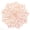 Rose Gold, variant on Vinyl Placemats Sets of 4 Non-Slip Washable Heat Resistant Round PVC Table Mats for Morden Kitchen Dining Table Wedding,Sliver