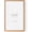 Natural Oak, variant on 18x24 Poster Frame, Solid Oak 18 x 24 Poster Frames Matted to 16x20, 24x18 Natural Wooden Frame Horizontal or Vertical Wall Mounting, (Walnut Set of 1)