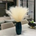 thumbnail image 2 of ievspot 1 Set Artificial Dry Reed Feather Reed Fluffy False Bristle Brush for Floor Vase Bohemian Farmhouse Home Decoration, 2 of 8