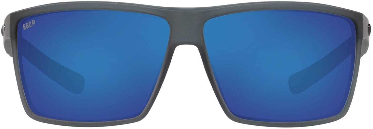 宅配便配送 Rincon Men's Mar Del Costa 全国送料無料 Mar Del Costa Polarized Smo Matte  Sunglasses, Rectangular - 財布、帽子、ファッション小物