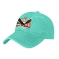 thumbnail image 6 of 250th Anniversary USA Hat, Printing Adjustable USA 250th Anniversary Hat, Patriotic Bald Eagle Baseball Cap J, 6 of 8